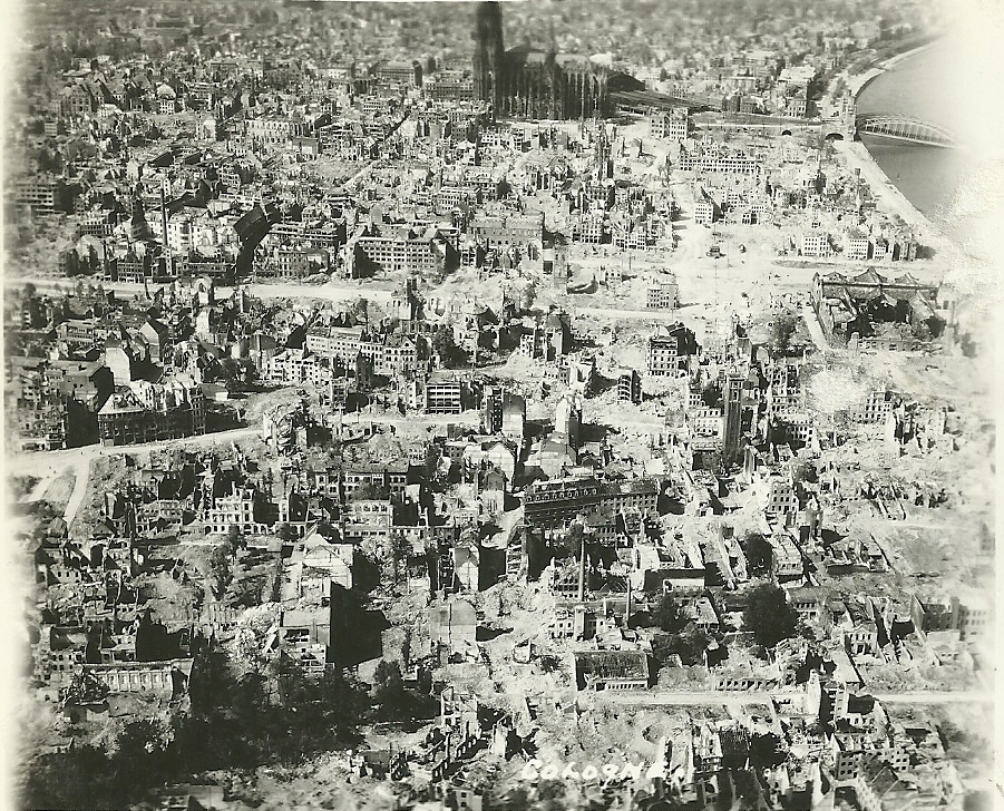 bombing damage