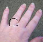 ringless finger