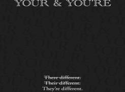 Your vs You Are